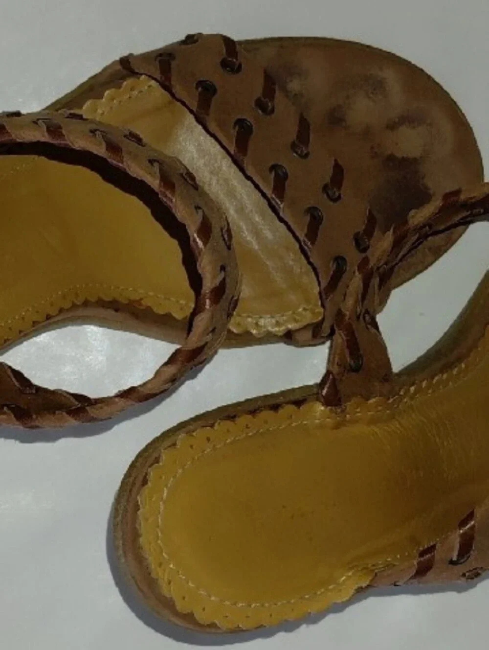 Marc Jacobs Brown Suede 90's Supermodel Wedge Slides, worn approx. 3 times.